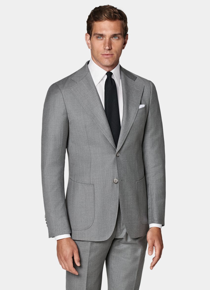 Mid Grey Perennial Tailored Fit Havana Suit