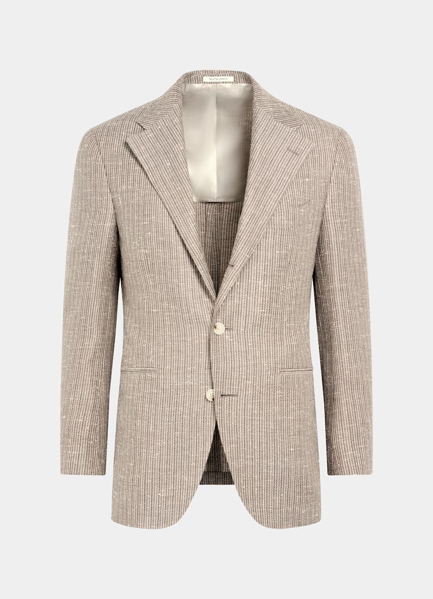 Taupe Relaxed Fit Roma Blazer