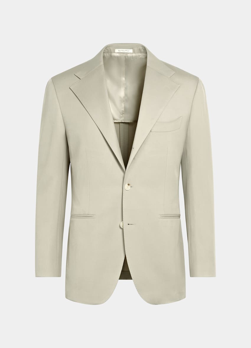 Light Green Relaxed Fit Roma Suit