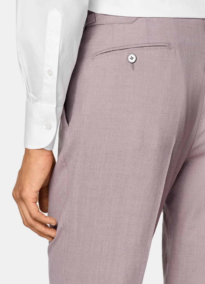 Purple Tailored Fit Havana Suit