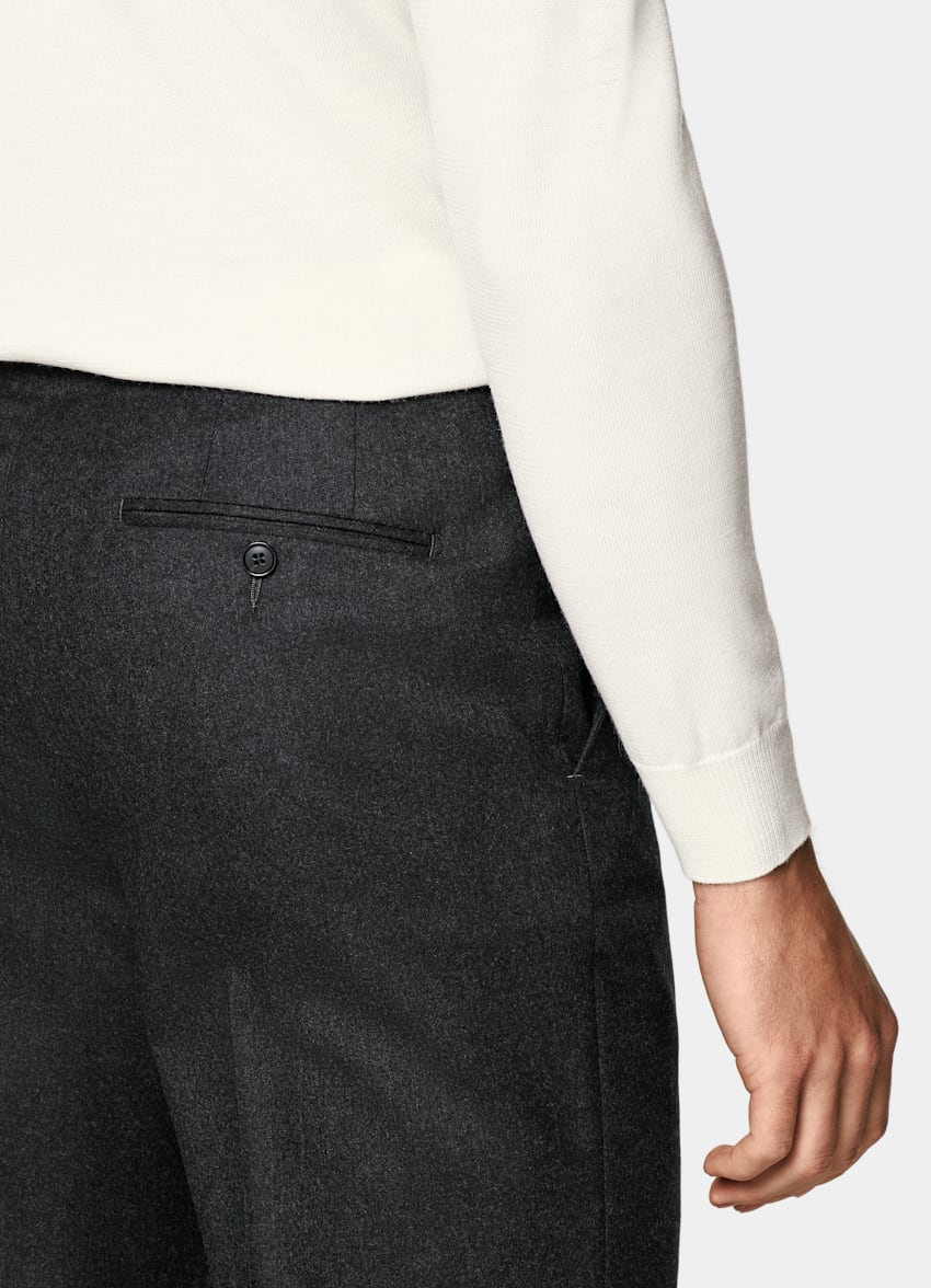Off-White Merino Long Sleeve Polo