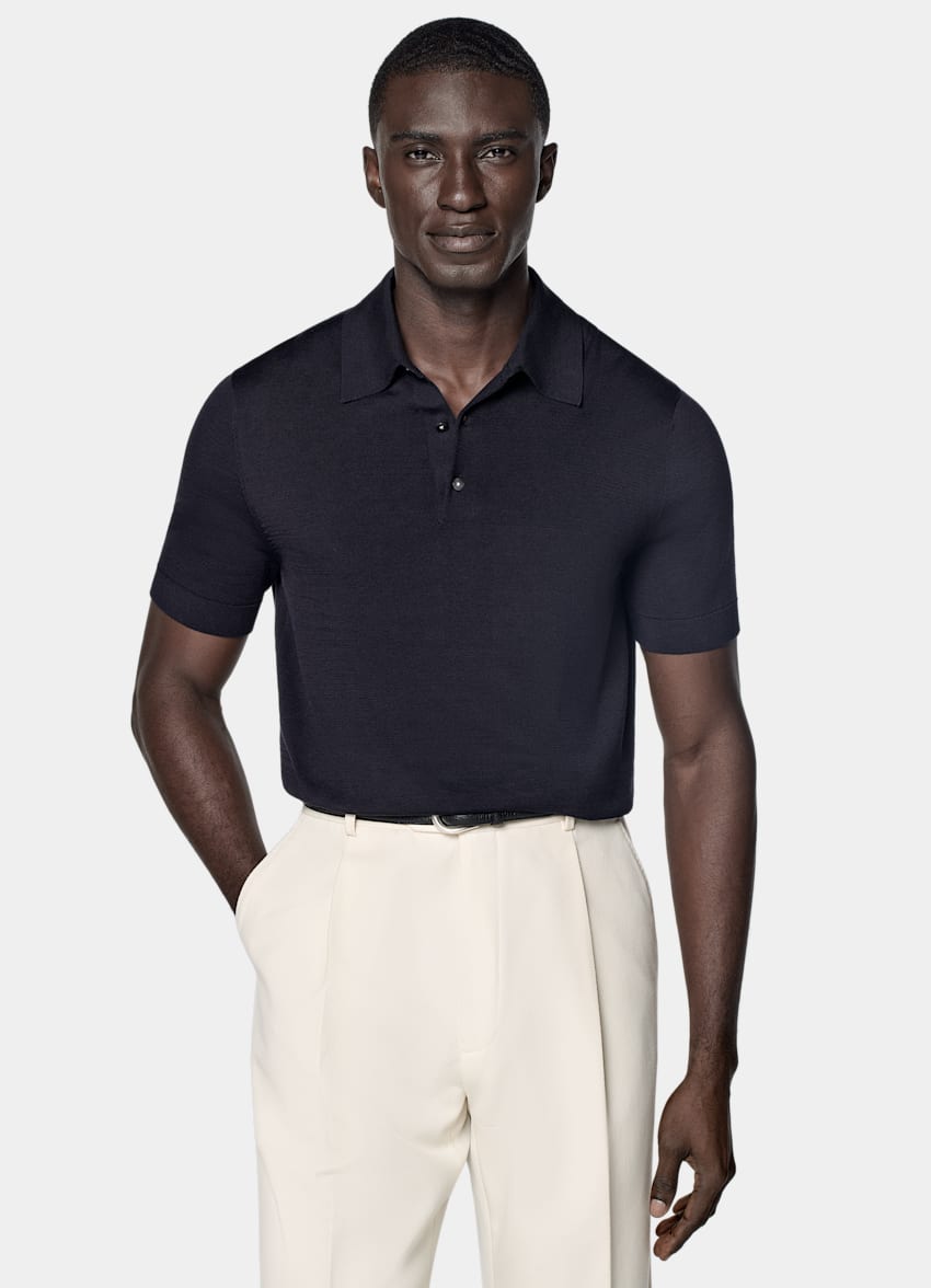 Navy Polo