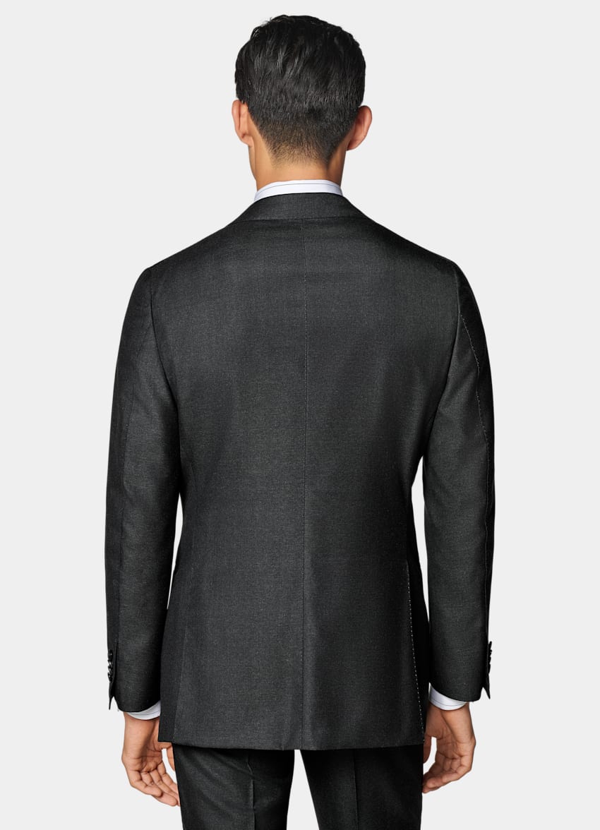 Dark Grey Tailored Fit Havana Suit