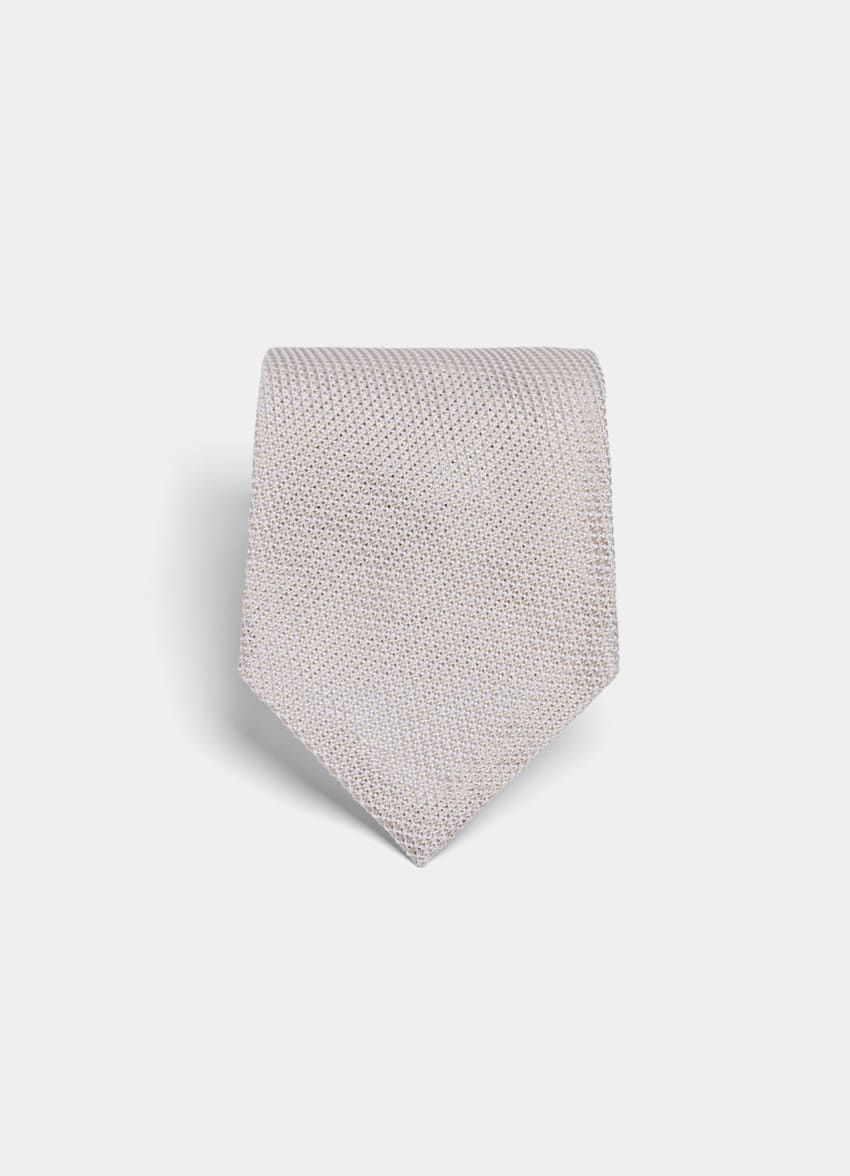 Light Brown Grenadine Tie