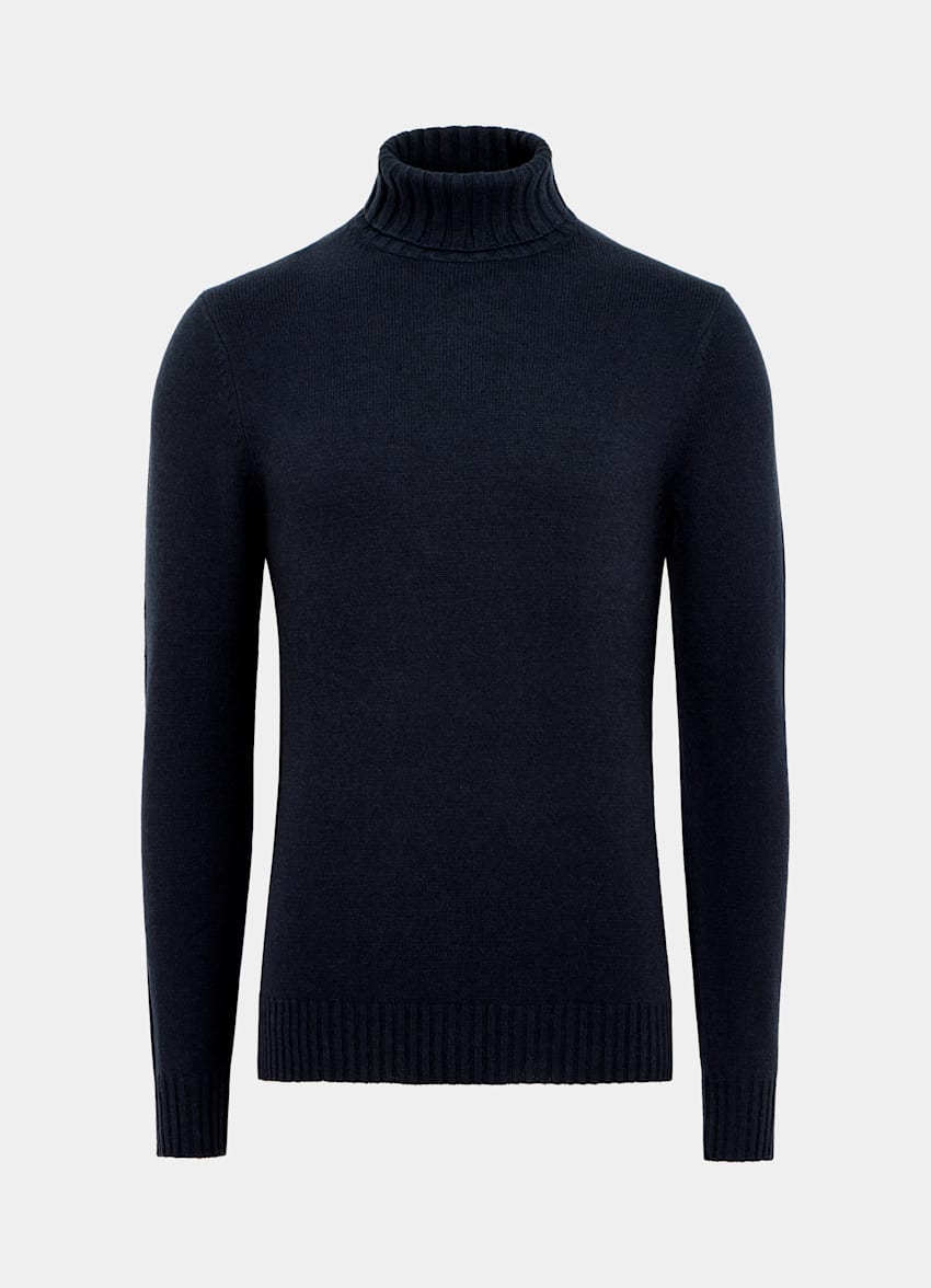Navy Turtleneck