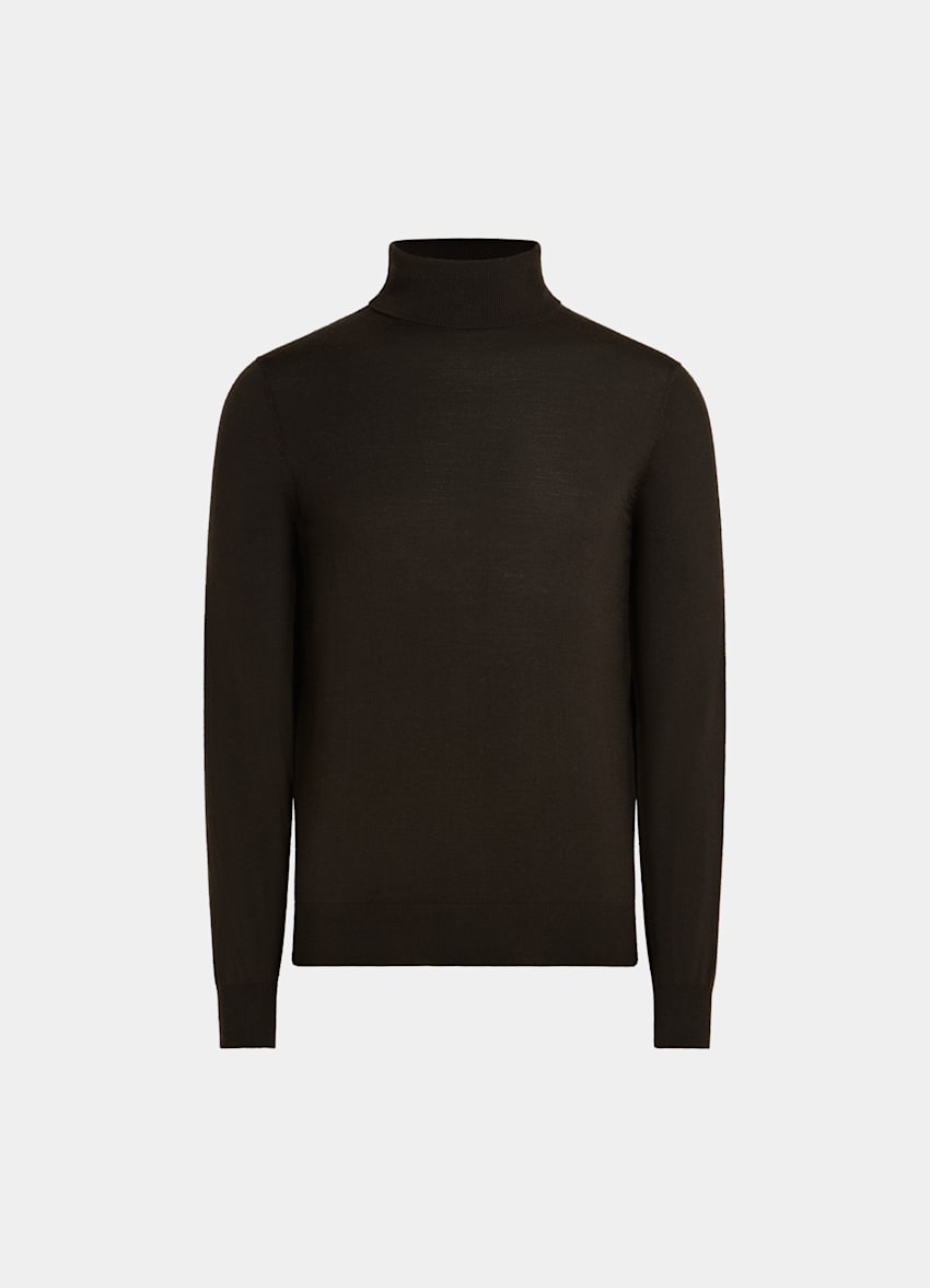 Off-White Merino Turtleneck