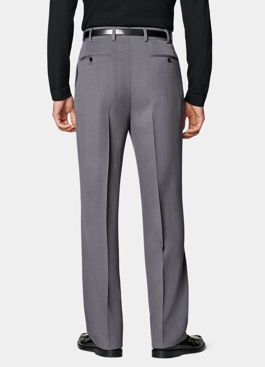 Mid Grey Relaxed Fit Roma Suit