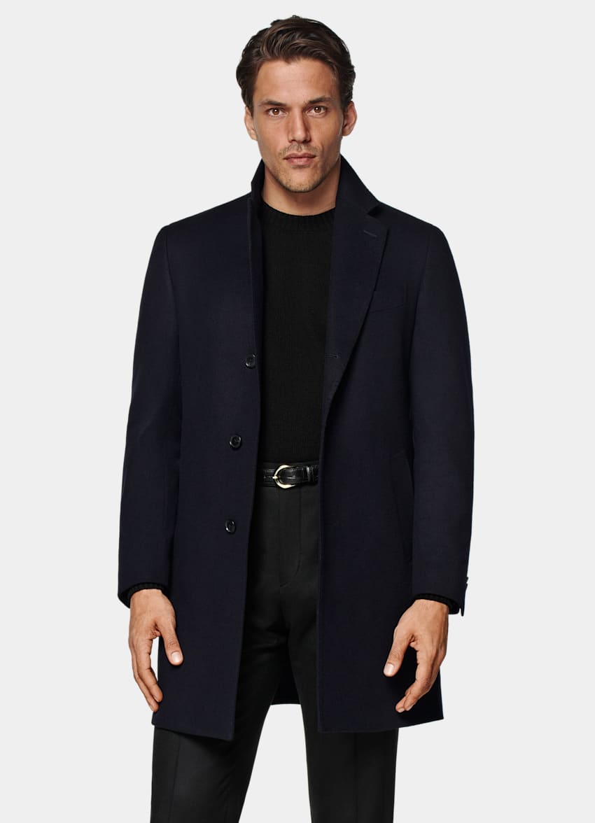 Navy Overcoat