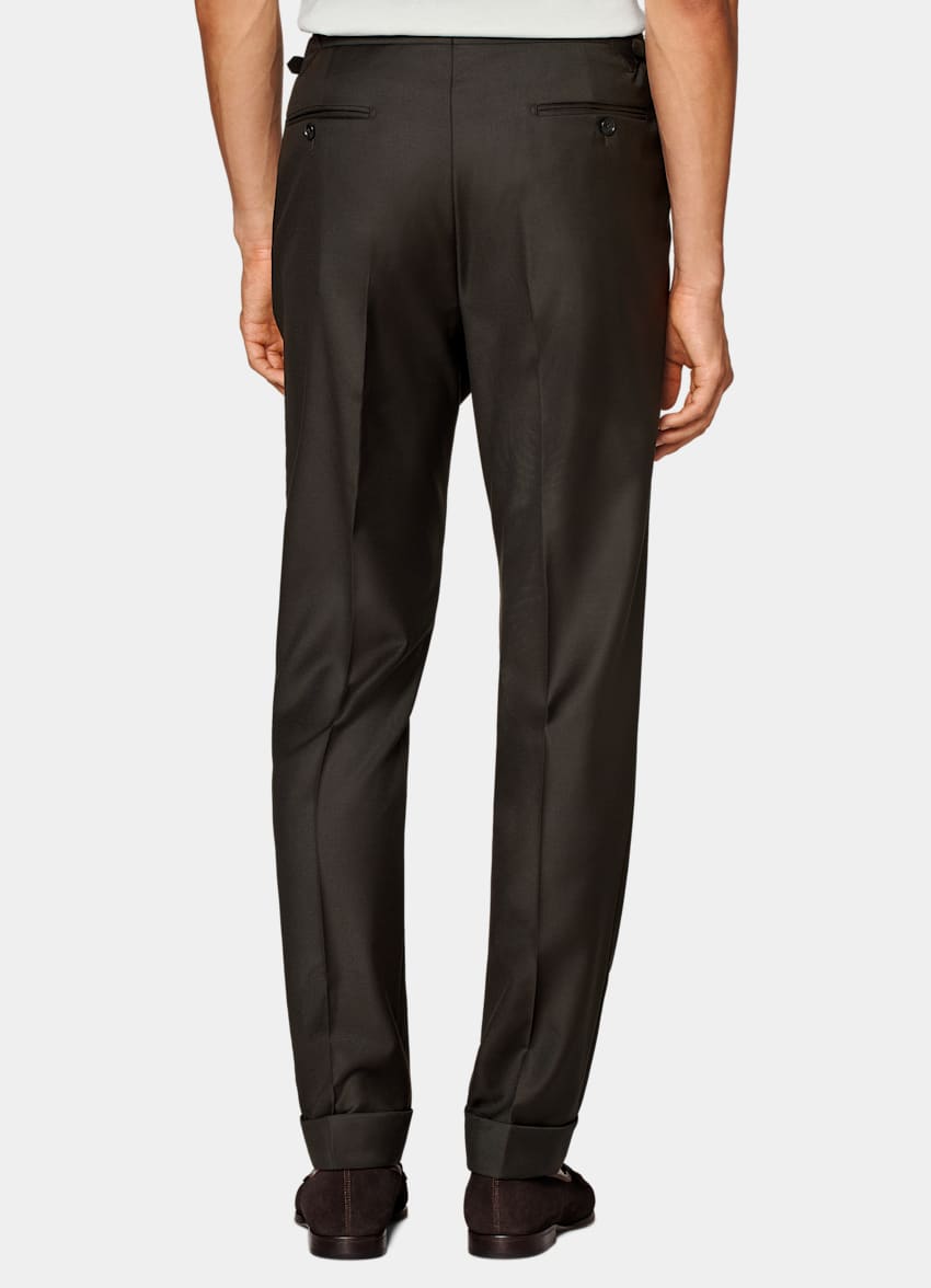 Dark Brown Perennial Tailored Fit Havana Suit