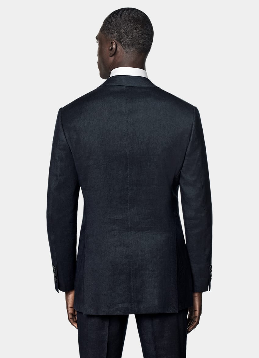 Navy Tailored Fit Milano Suit