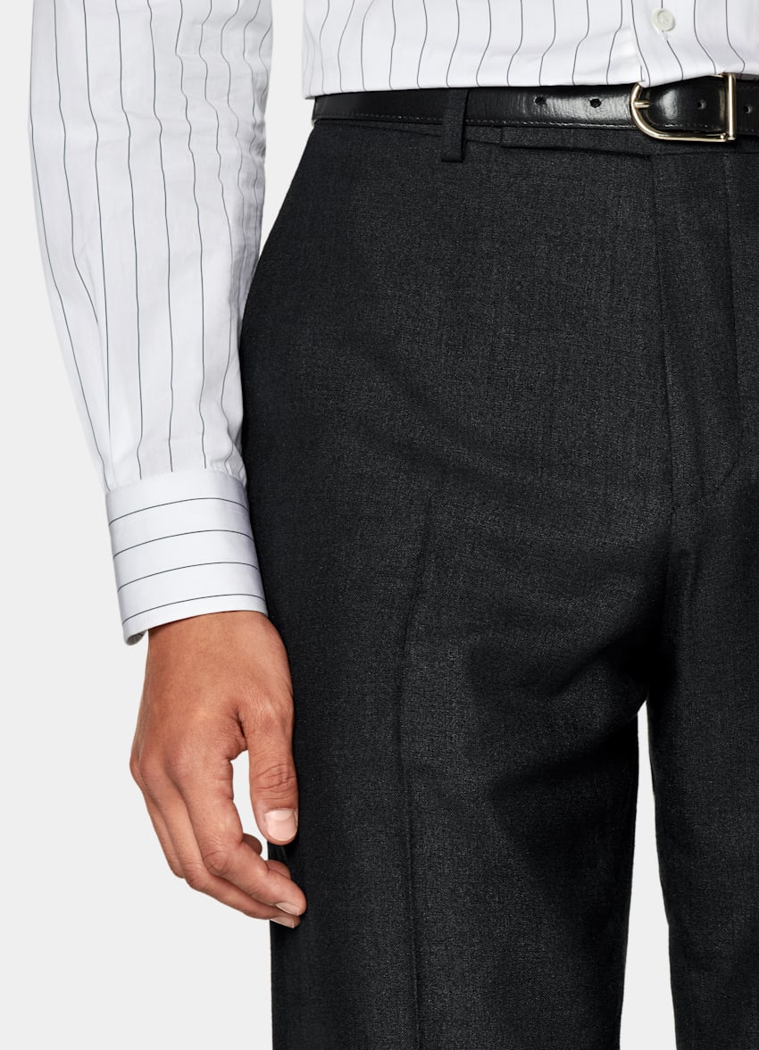 Black Tailored Fit Milano Suit