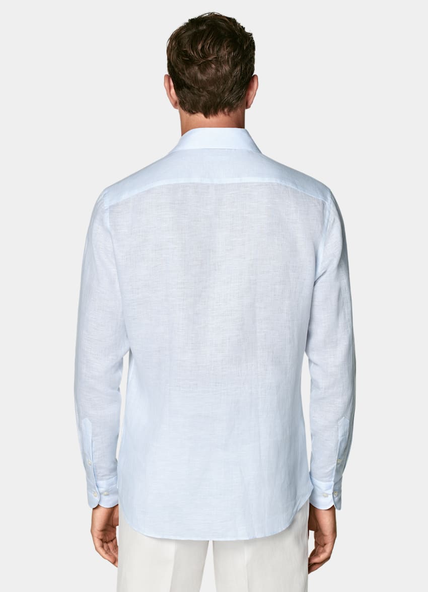 Light Blue Tailored Fit Shirt