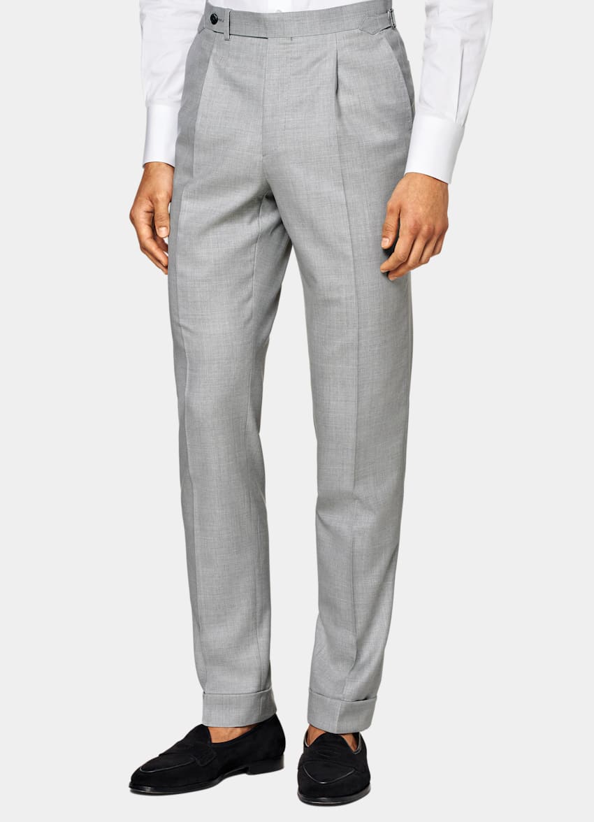Light Grey Custom Made Suit