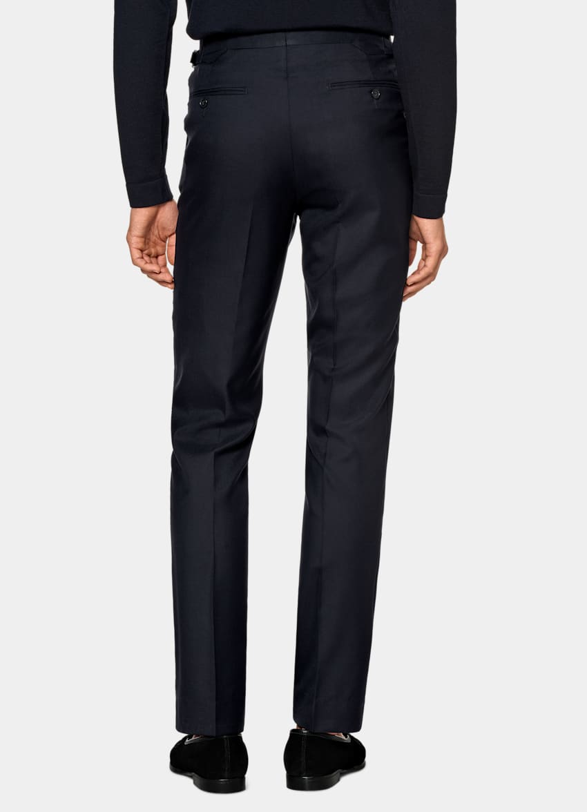 Navy Custom Made Suit