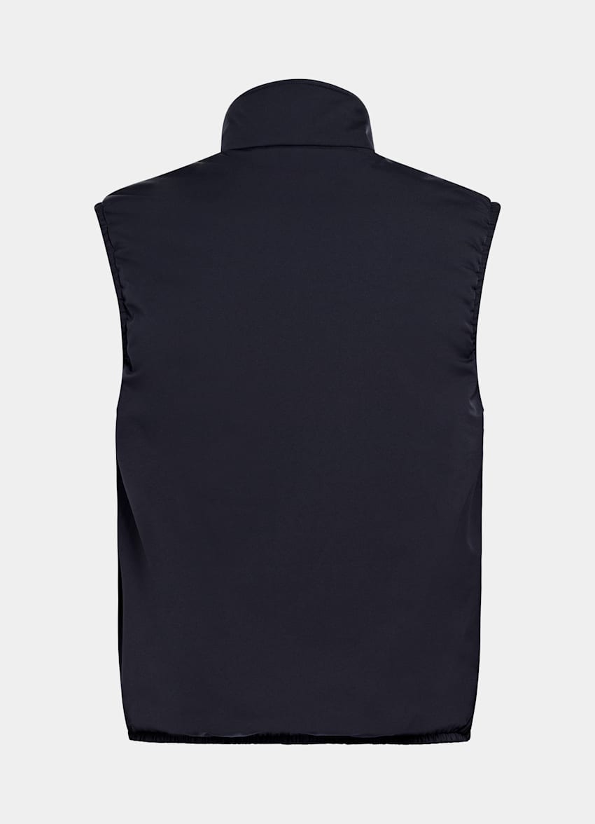 Navy Light Padded Zip Vest