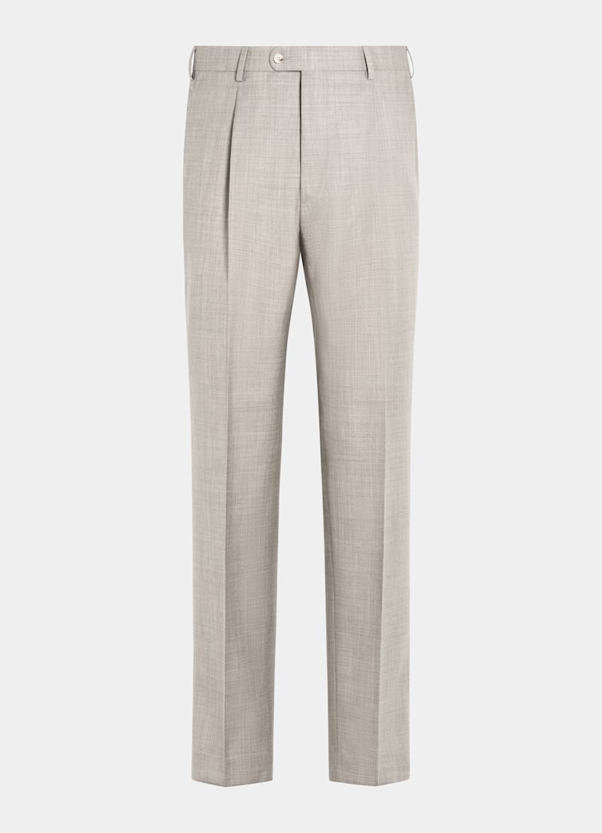 Light Brown Custom Made Suit