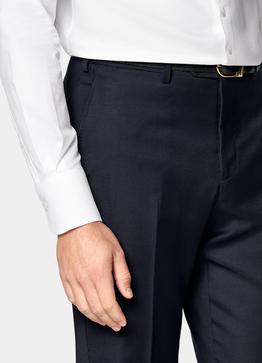 Navy Perennial Tailored Fit Havana Suit