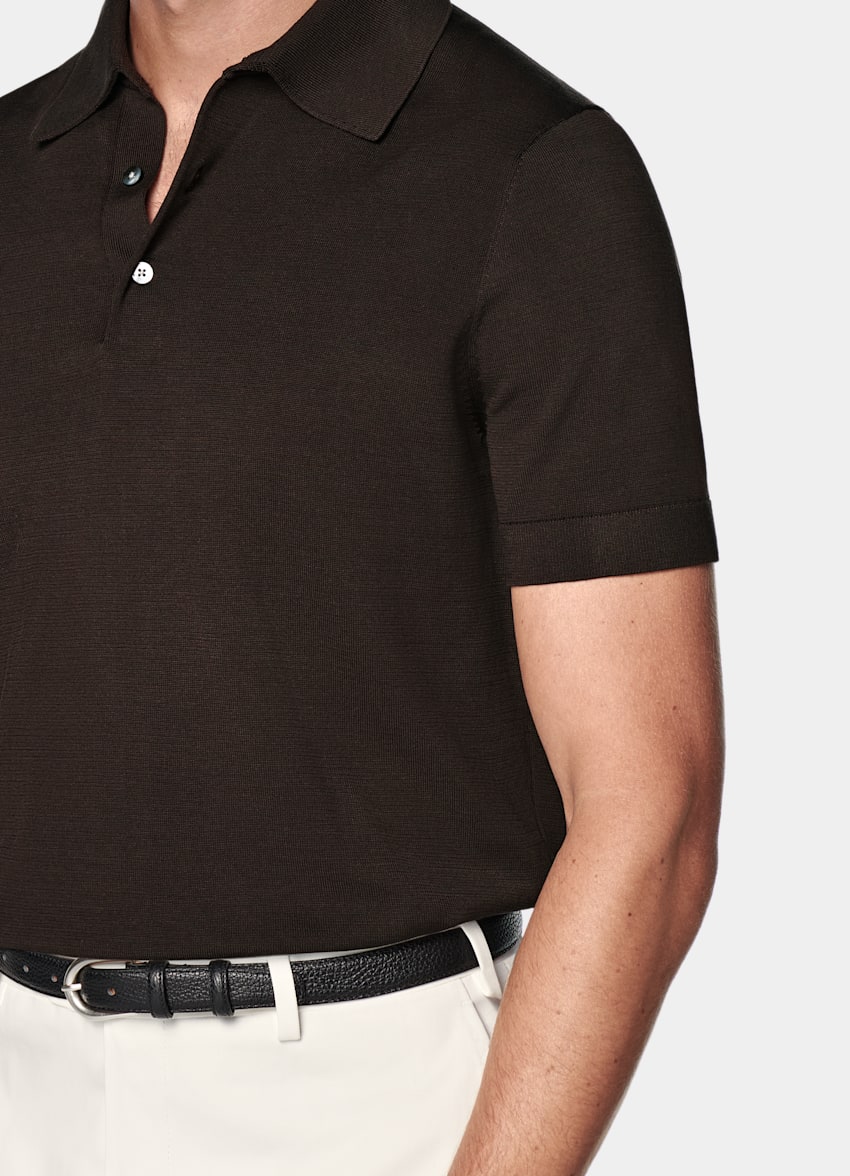 Dark Brown Polo