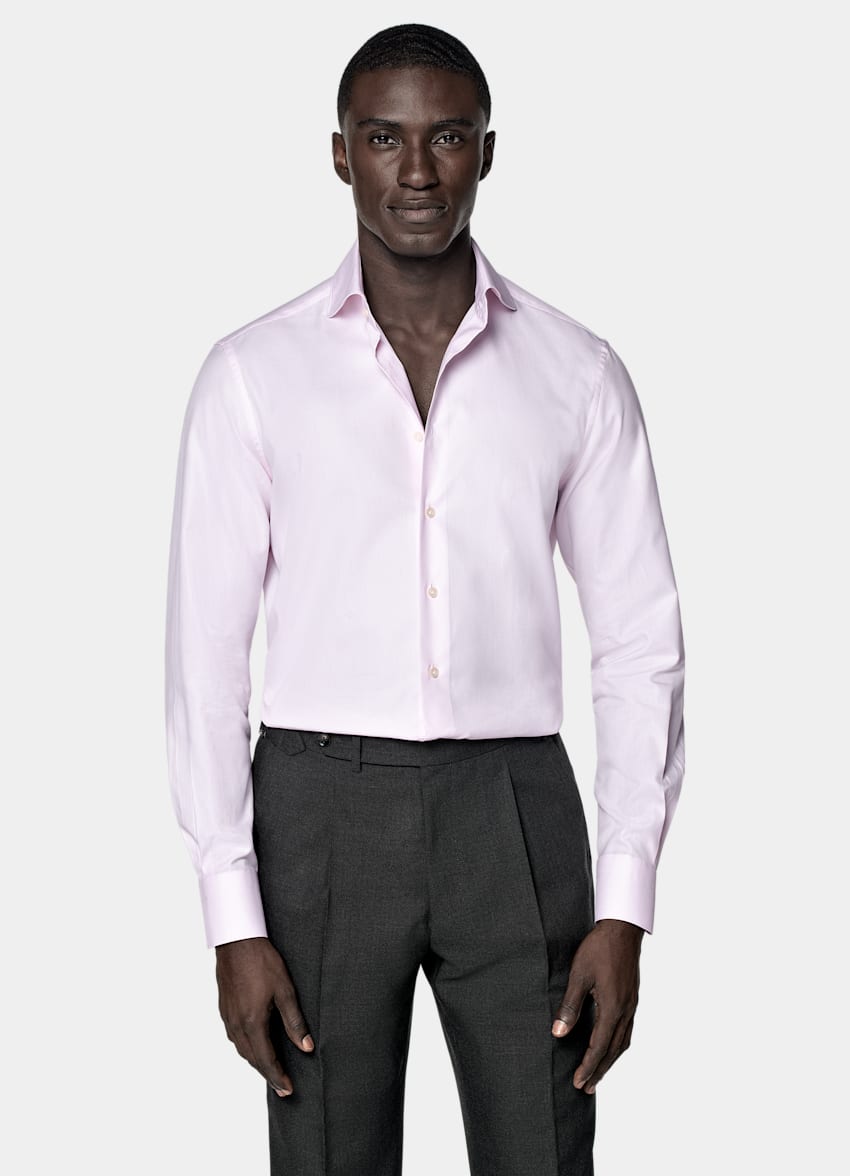 Pink Royal Oxford Tailored Fit Shirt