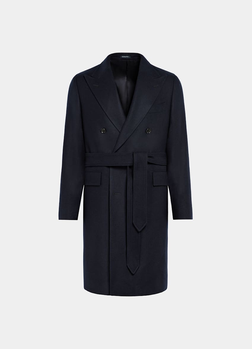 Off-White Belted Overcoat