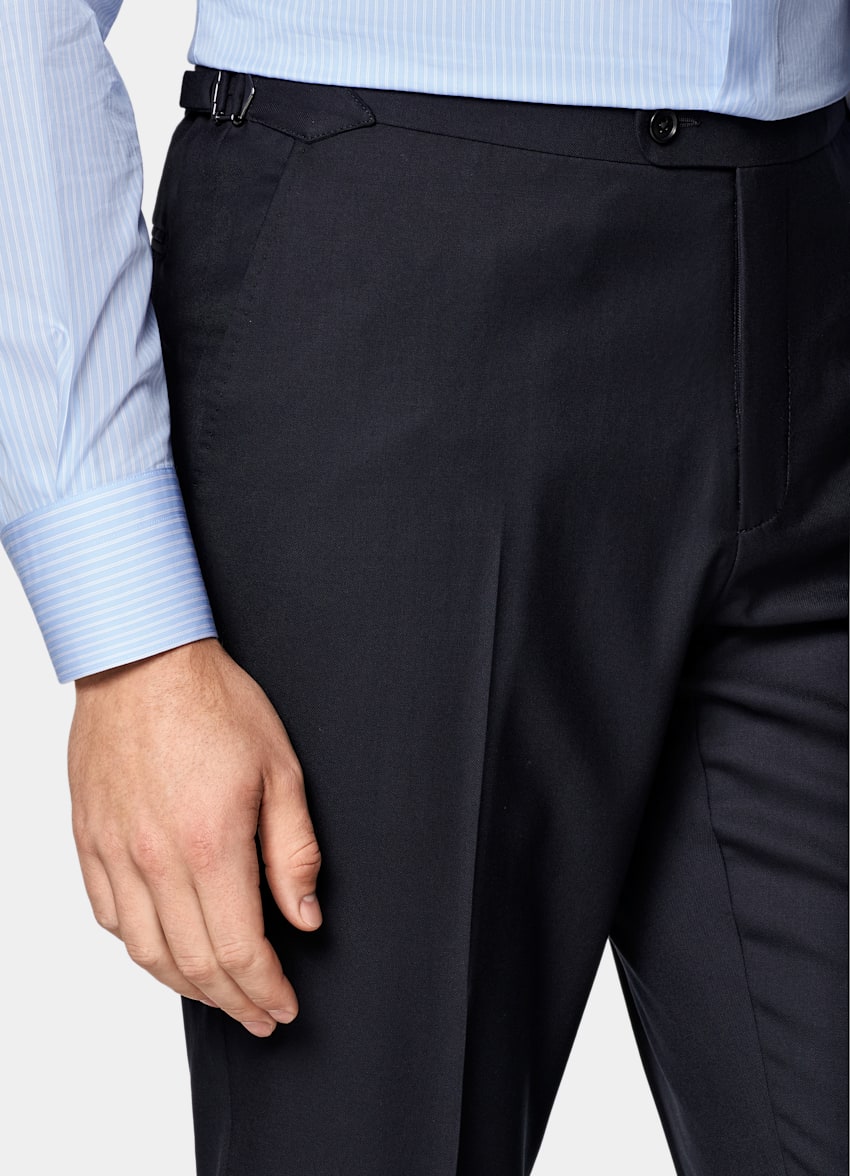 Navy Tailored Fit Havana Suit