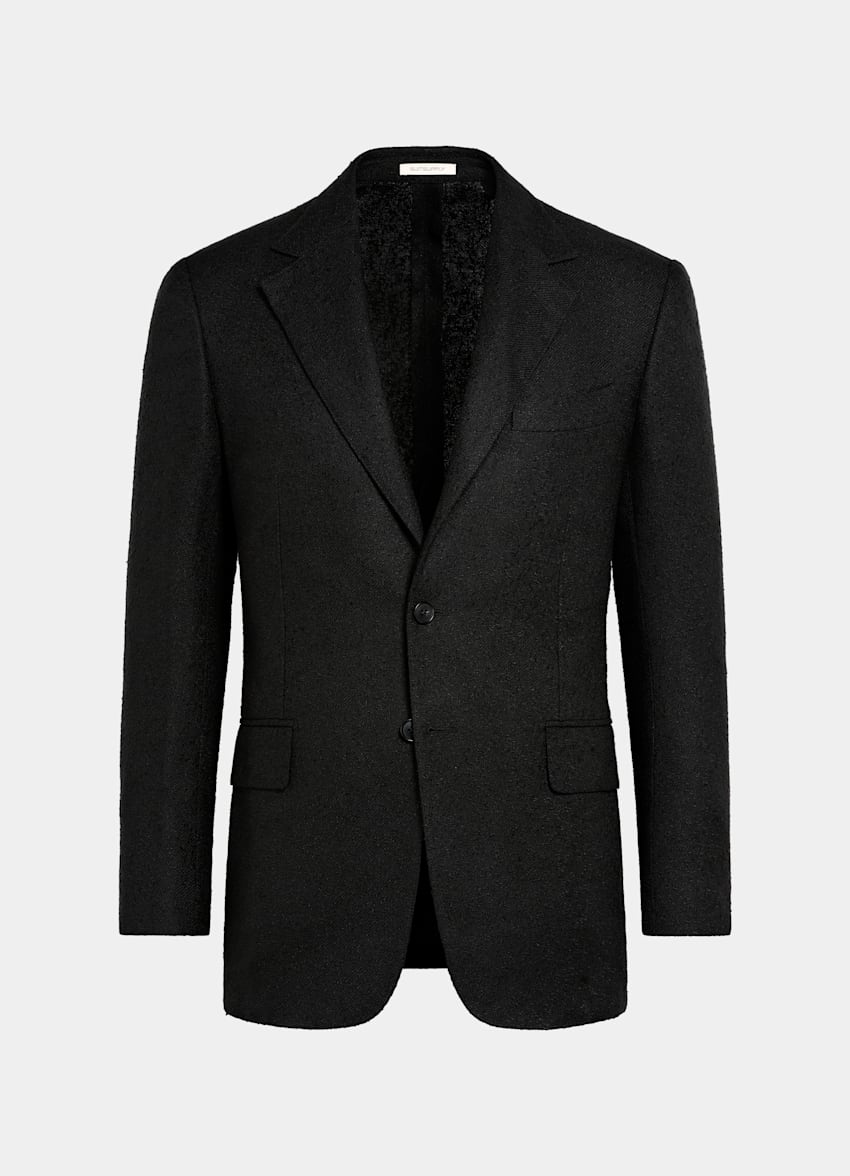Black Tailored Fit Milano Blazer
