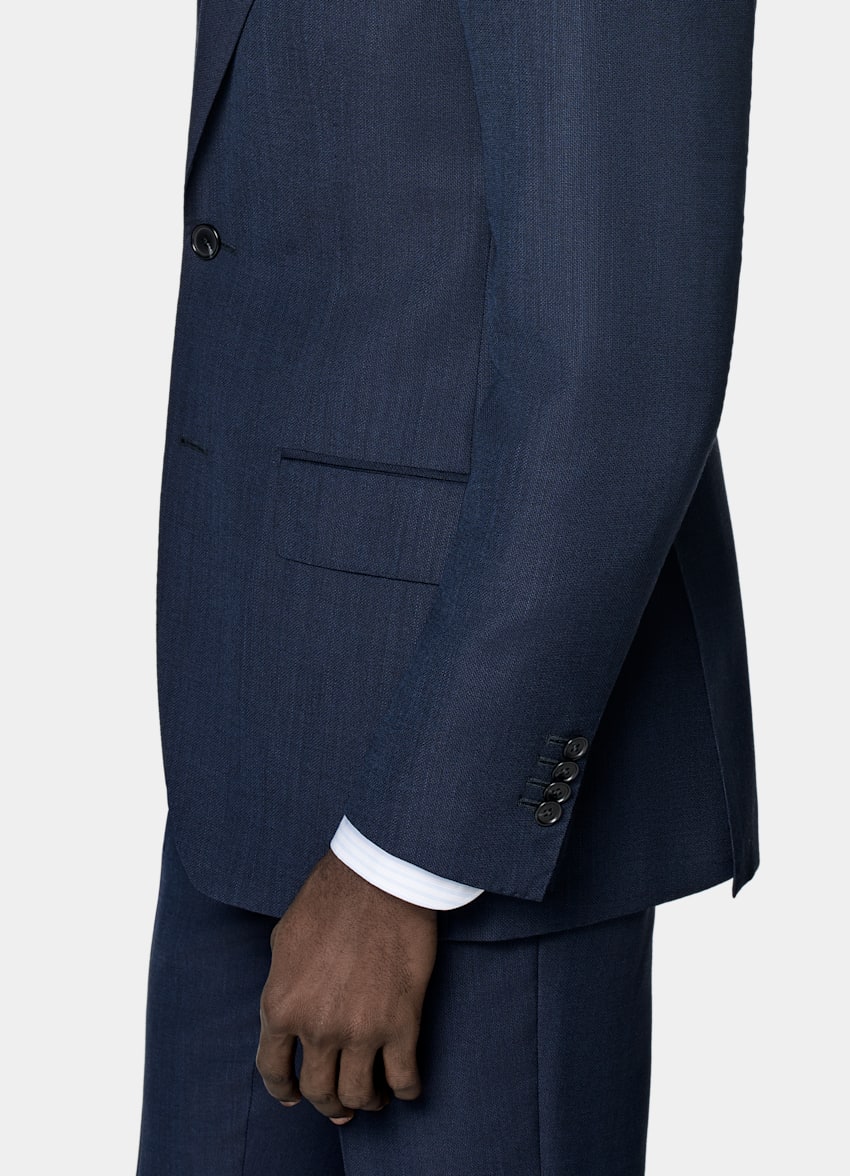 Navy Perennial Tailored Fit Havana Suit