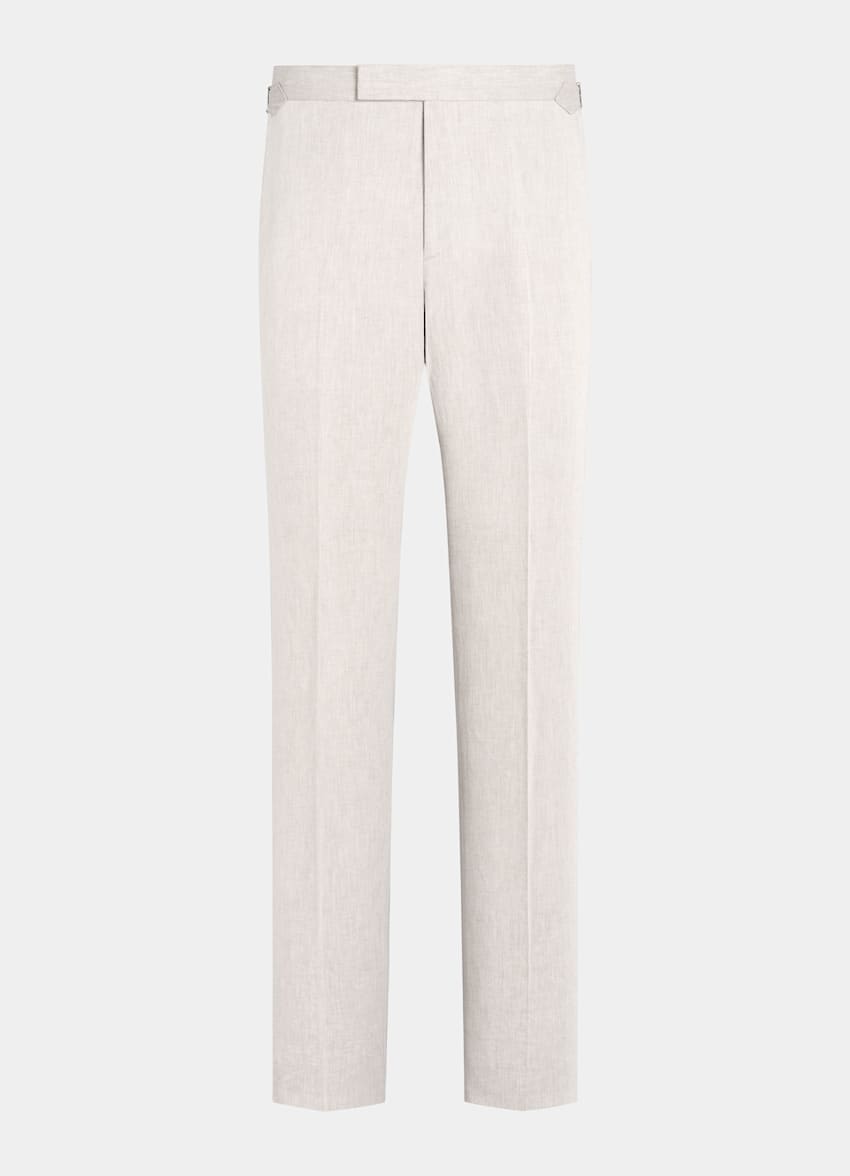 Light Taupe Tailored Fit Havana Suit