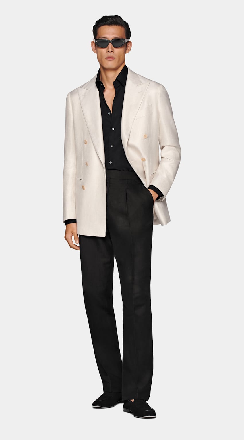 Sand Tailored Fit Havana Dinner Jacket