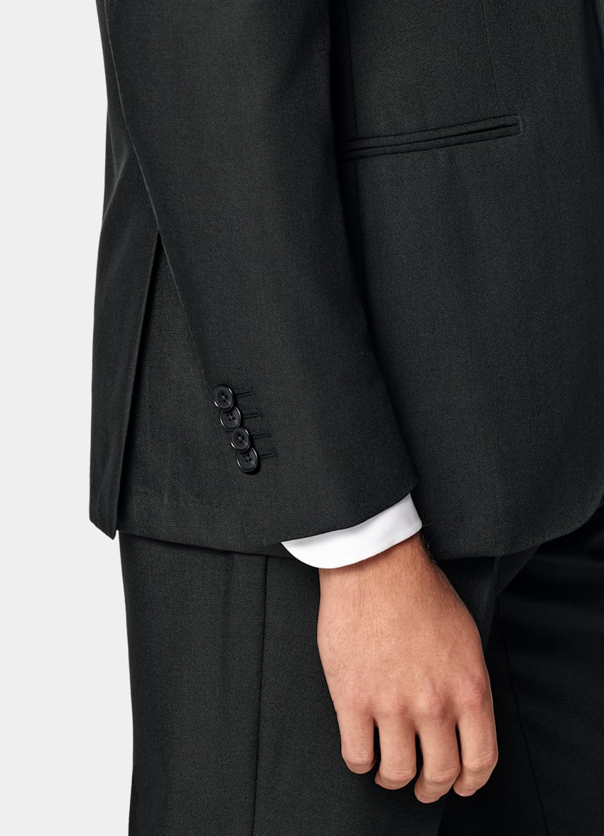 Dark Green Tailored Fit Havana Suit
