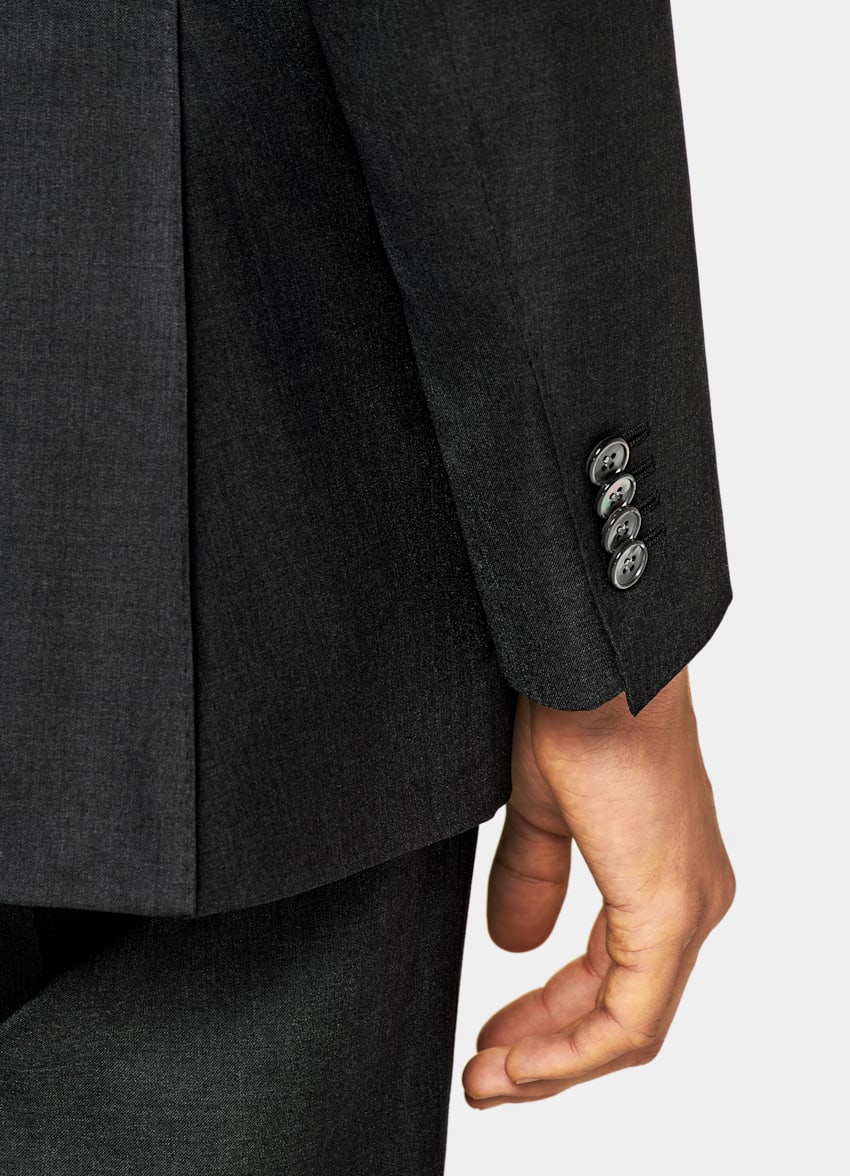 Dark Grey Custom Made Suit