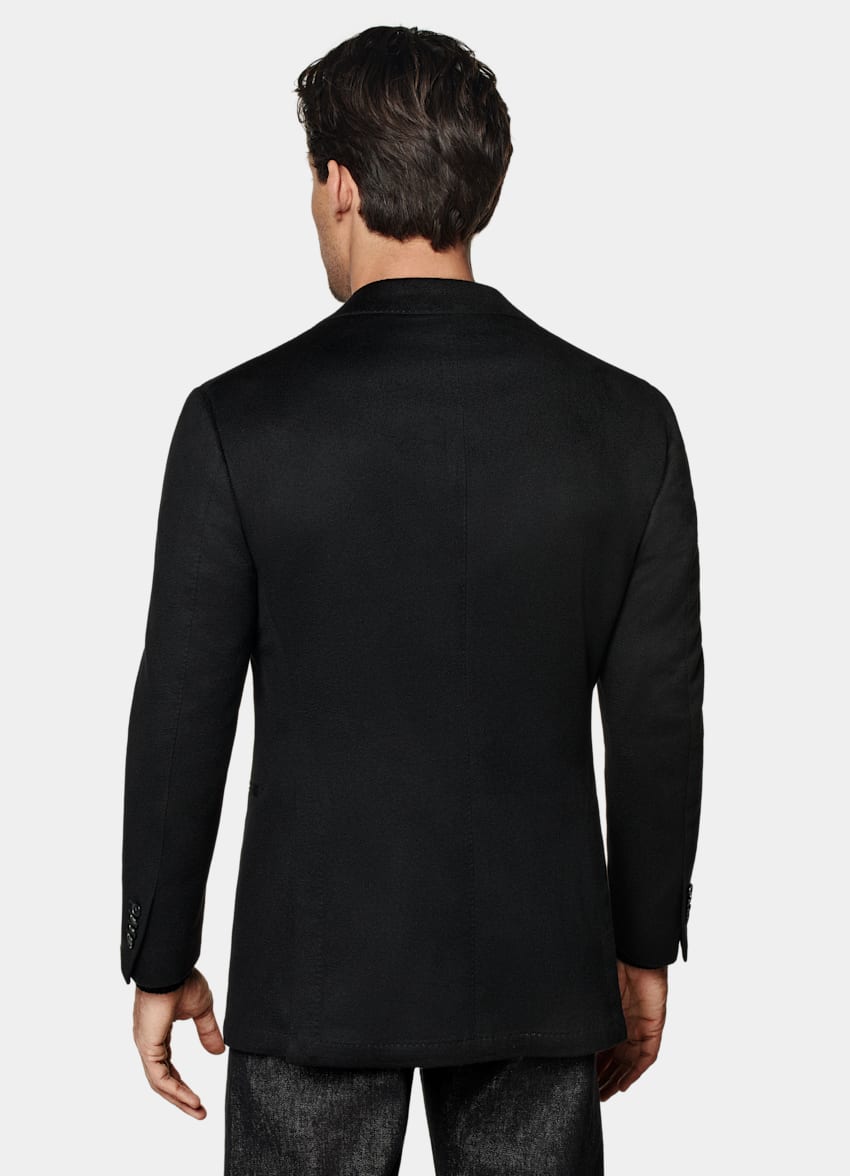 Black Relaxed Fit Roma Blazer