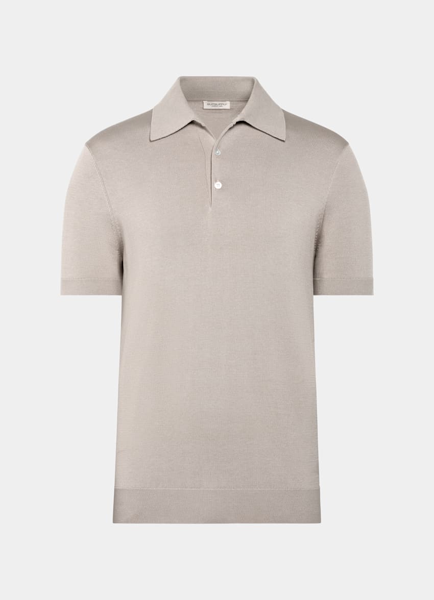 Light Taupe Polo