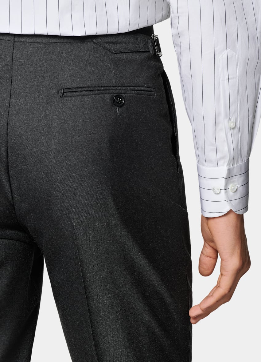 Dark Grey Tailored Fit Havana Suit