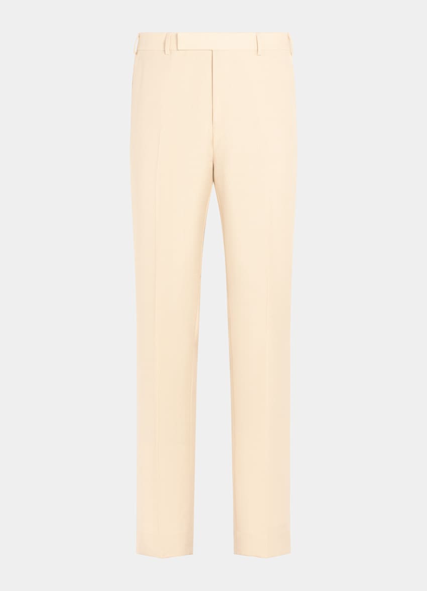 Light Yellow Tailored Fit Milano Suit