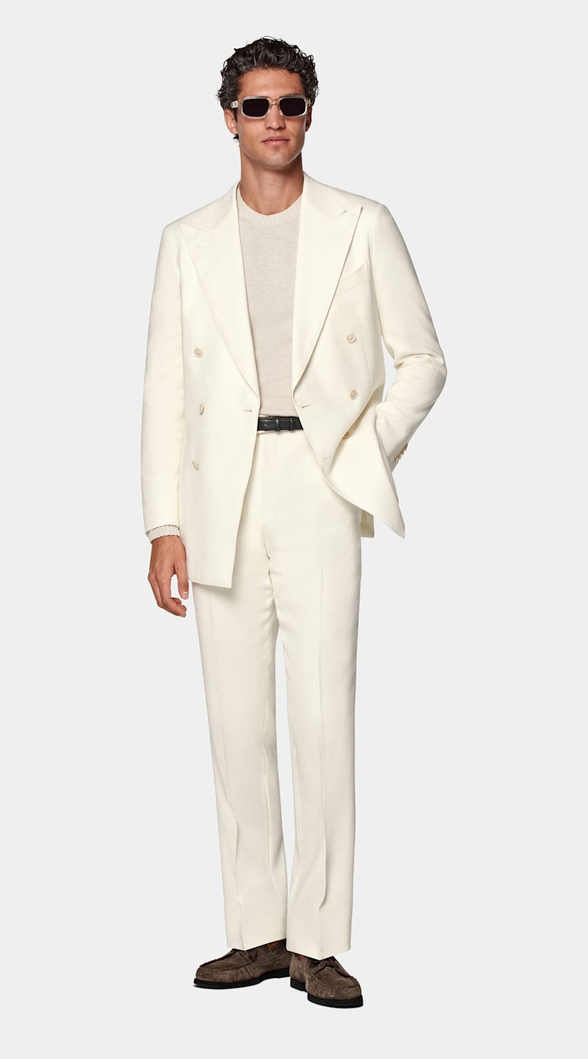 Off-White Tailored Fit Havana Suit