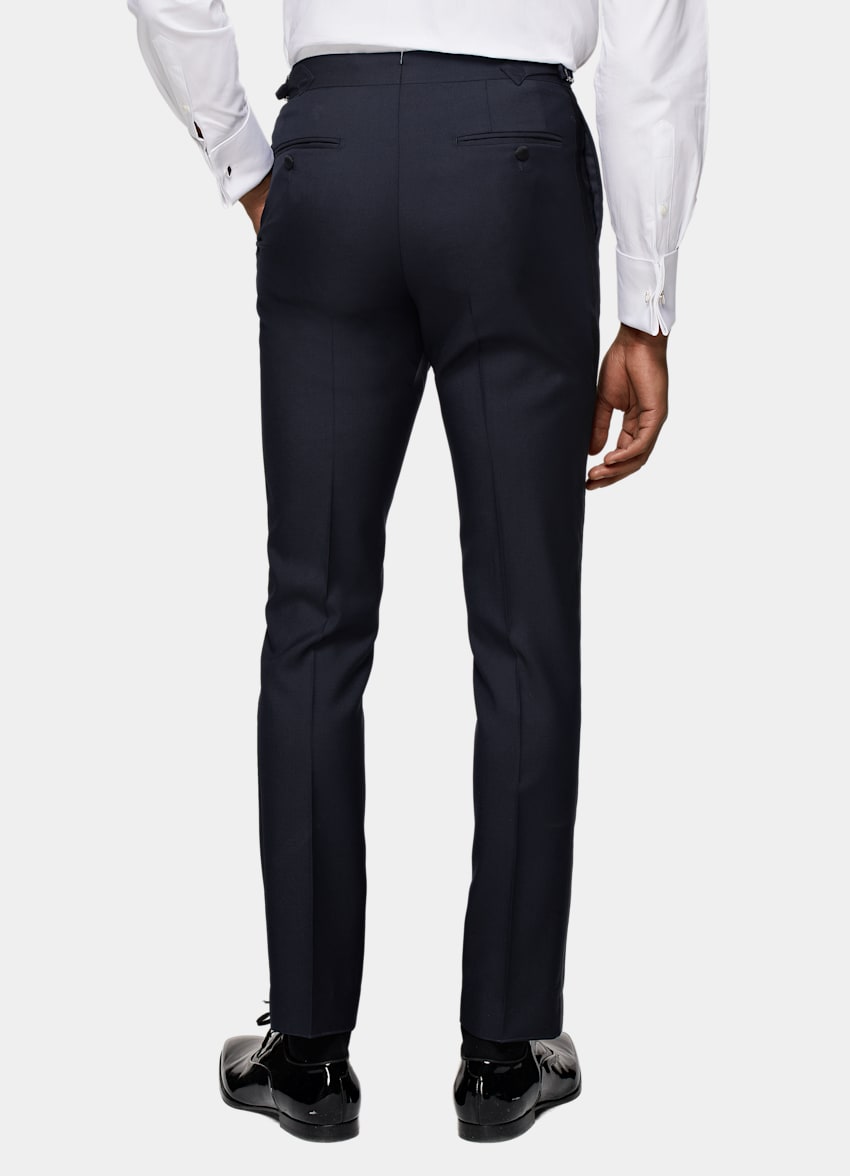 Navy Tailored Fit Lazio Dinner Jacket