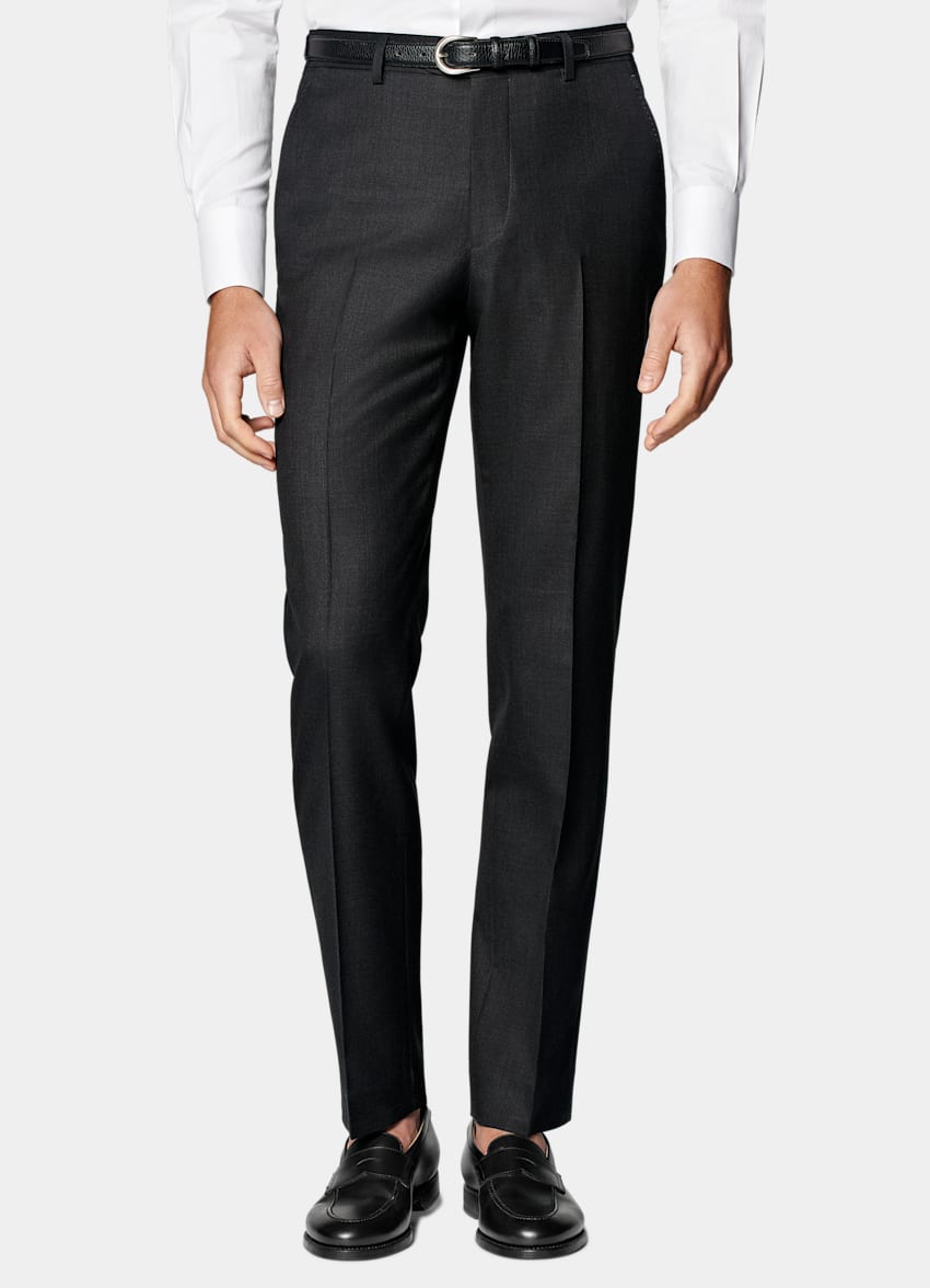 Dark Grey Tailored Fit Havana Suit