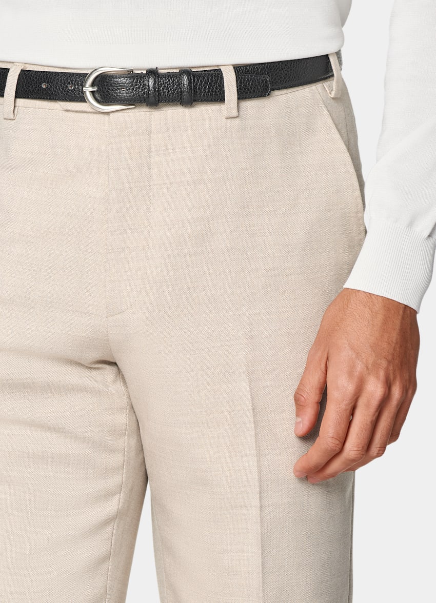 Sand Straight Leg Pants