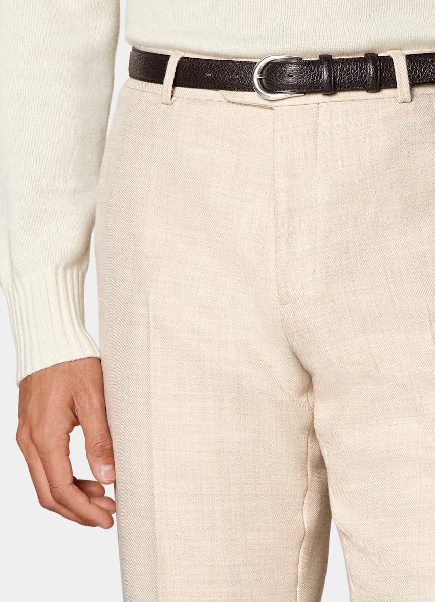 Sand Straight Leg Pants