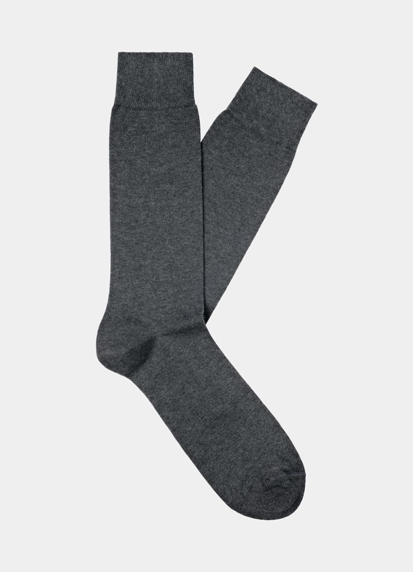 Dark Grey Regular Socks