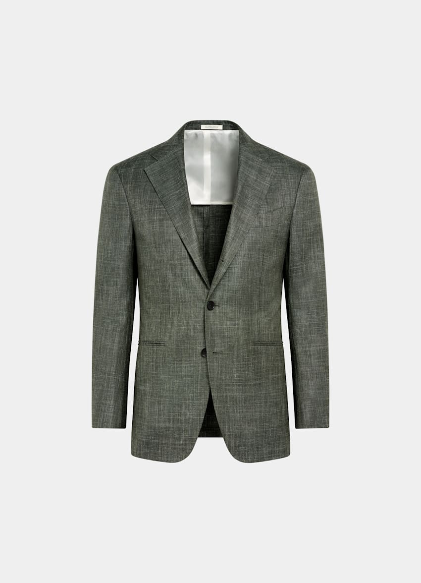 Light Blue Tailored Fit Havana Suit