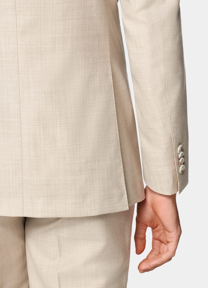 Sand Tailored Fit Havana Suit