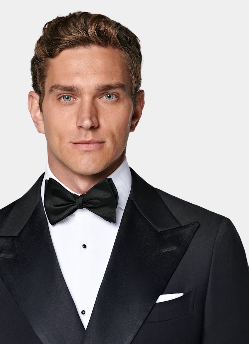 Navy Tailored Fit Havana Dinner Jacket