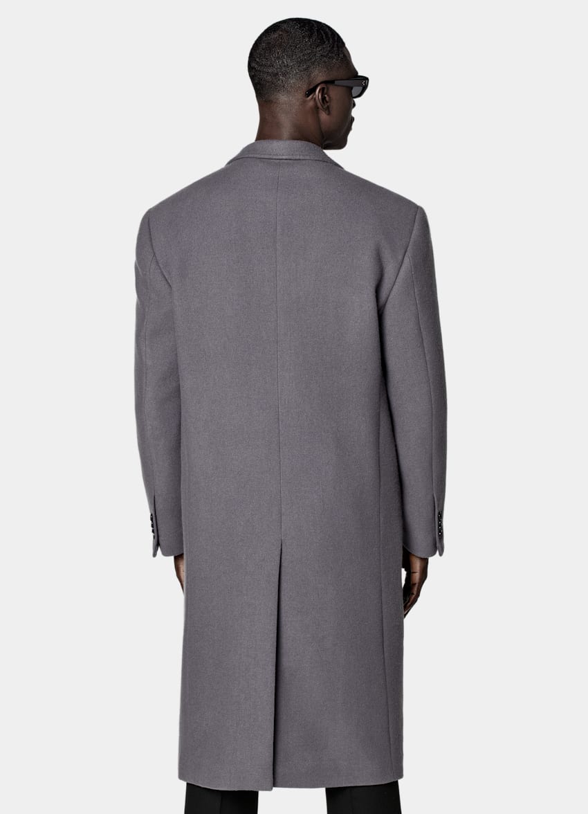 Mid Grey Overcoat