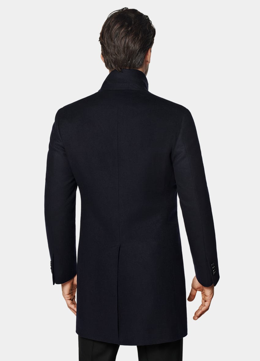 Navy Overcoat