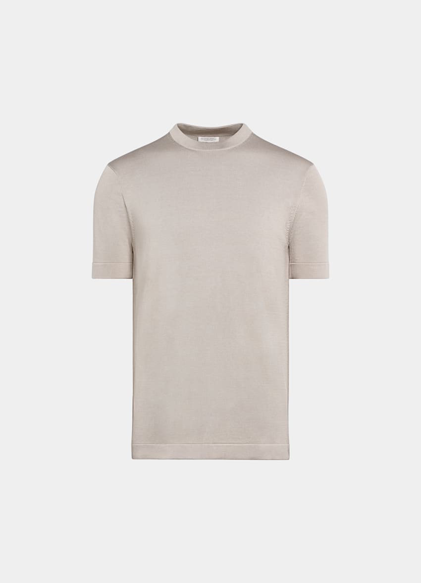 Dark Grey Short Sleeve Crewneck