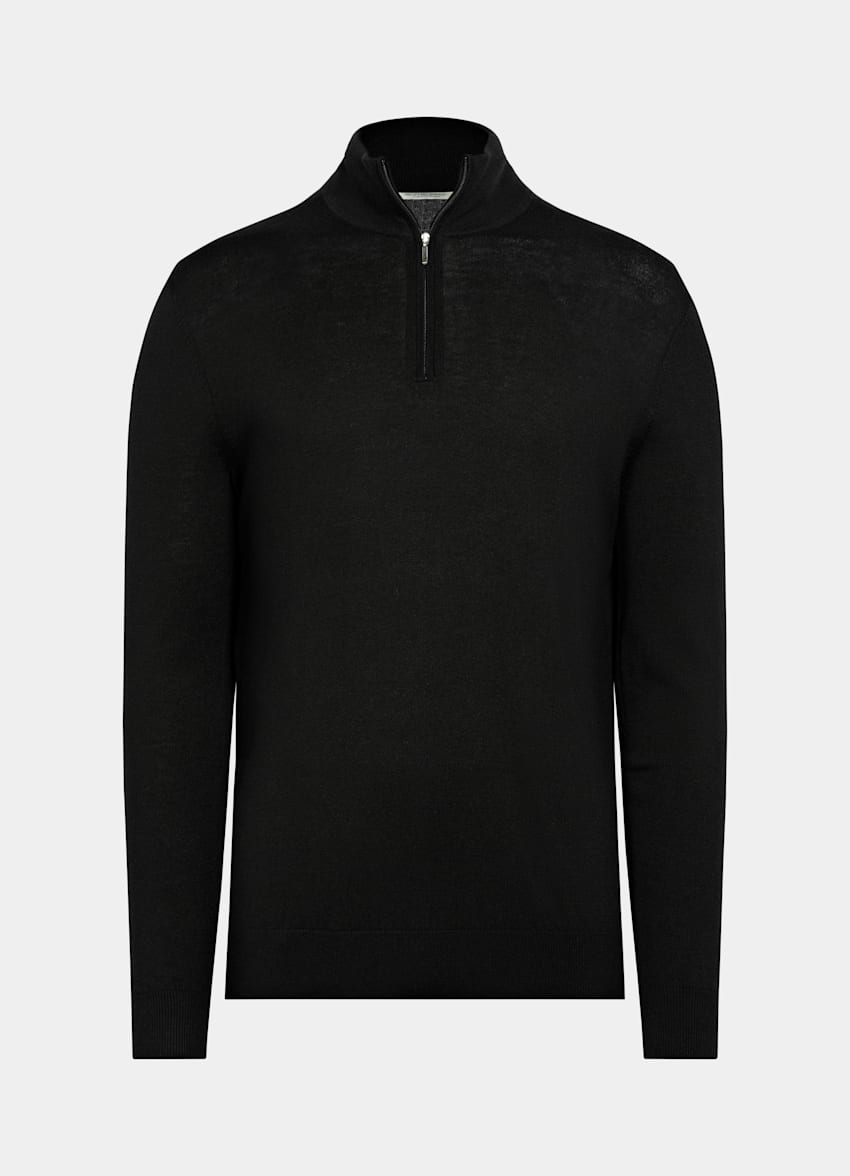 Black Half Zip