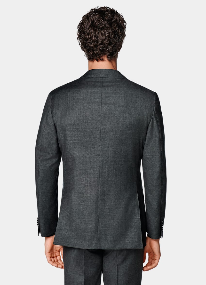 Dark Grey Tailored Fit Havana Suit