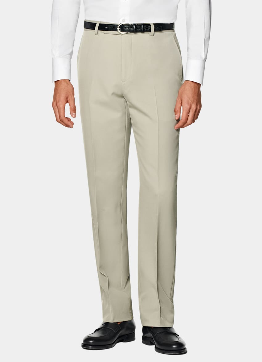 Light Green Relaxed Fit Roma Suit